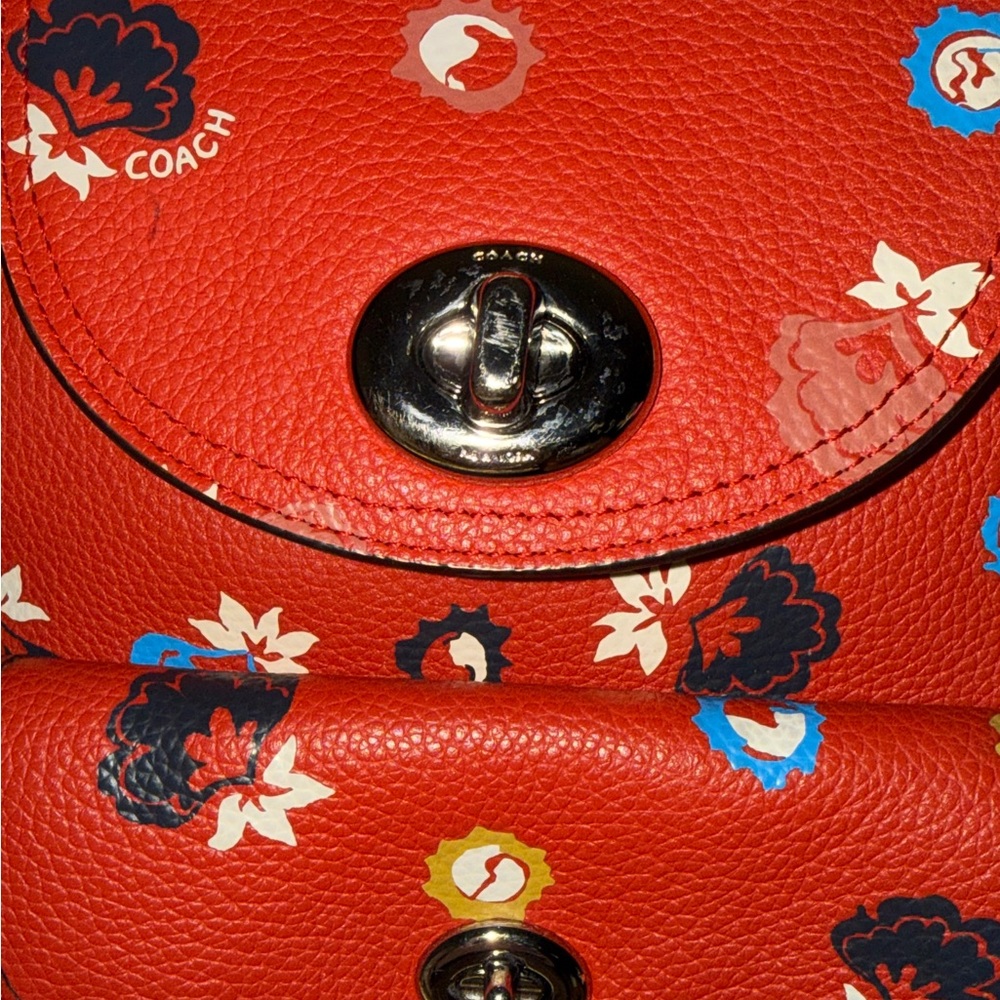 Coach Mini Turnlock Rucksack Backpack  NWOT - Picture 2 of 6